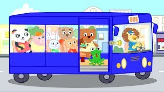 Wheels On The Bus Little Baby Song  Nursery Rhymes for Babies amp Videos for Kids [upl. by Eelta395]