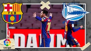 Barcelona vs Alavés  LALIGA HIGHLIGHTS  2132021  beIN SPORTS USA [upl. by Dodwell]