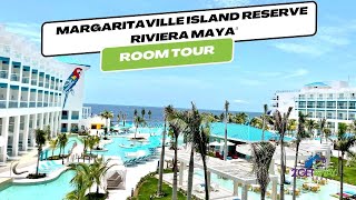 Margaritaville Riviera Maya Resort room tour [upl. by Halil672]