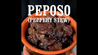 The recipe for Peposo peppery stew [upl. by Turne]