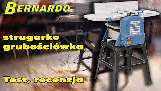 Strugarko Grubościówka Bernardo PT 250  Test i Recenzja [upl. by Asssilem]