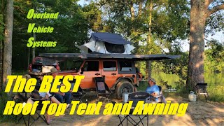 Overland Vehicle Systems Nomadic 3 Roof Top Tent and 270 Awning review [upl. by High]