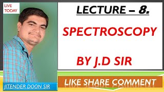 BSC FINAL SPECTROSCOPY SIGNAL TO NOISE RATIO  SNR  FOURIER TRANSFORMATION LECTURE 8 BY JD SIR [upl. by Gagnon205]