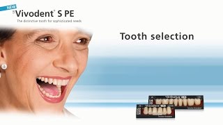 SR Vivodent S PE  Tooth selection [upl. by Goldston]