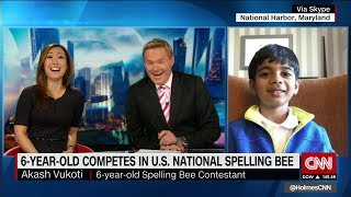 CNN International  LIVE interview from 2016  Akash Vukoti [upl. by Luapsemaj]