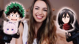 ASMR RatingReviewing Anime Whispered [upl. by Radmilla]