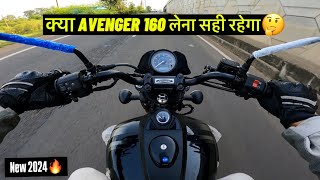 Should you buy Avenger in 2024 😳 New Bajaj Avenger Street 160 Ride [upl. by Aitret]