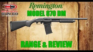 Remington Model 870 DM Review amp Range Test [upl. by Evangeline]