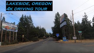 Lakeside Oregon  4k Driving Tour [upl. by Koran]