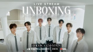 LIVE 🏀ENHYPEN DICON UNBOXING🎧 [upl. by Iad]