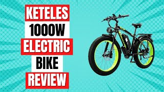 KETELES 1000W Electric Bike Review [upl. by Sib]