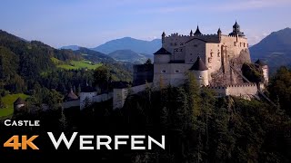 WERFEN CASTLE 🇦🇹 4K Drone Drohne  Salzburg Austria Österreich [upl. by Graham]