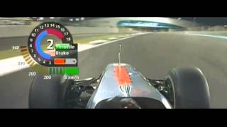 F1 2009 Abu Dhabi Yas Marina Lewis Hamilton Onboard FOM HD [upl. by Novia]