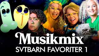 Musikmix  SVTBARNFavoriter 1 SnoppenampSnippan hissdans huskatt [upl. by Maddalena]