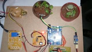 Automatic Intelligent Plant Watering System Using Arduino [upl. by Meelas16]