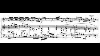 2 Allegro Sonata in F Major HWV 30  Händel Score Animation [upl. by Field]