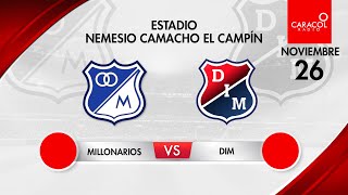 EN VIVO  Millonarios vs Independiente Medellín  FECHA 3 cuadrangulares de liga col [upl. by Stormie58]