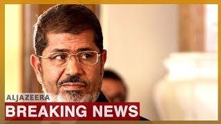 Egypts former president Mohamed Morsi dies State media [upl. by Annahsirhc238]