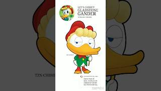 Gladstone Gander chibified Ducktales Topolino [upl. by Martino]