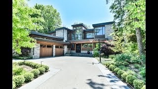 Unique Contemporary Custom Build House Oakville  Premium Walkthrough Virtual Tour [upl. by Justinian]