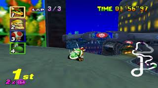 3DS Neo Bowser City  Mario Kart 64 Custom Track [upl. by Jabez848]