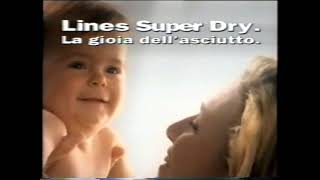 Pubblicità pannolini Lines Super Dry 1995 [upl. by Anilac657]