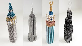 ASMR  All my Skyscrapers out of Magnetic Balls  Magnetic Games [upl. by Murdocca]