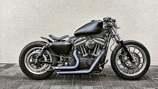 Harley Sportster custom 883 R Bobber 1 [upl. by Ledoux]