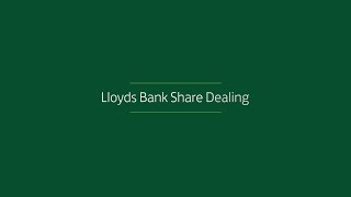 Lloyds Bank Share dealing – Introduction to our share dealing service video [upl. by Ennasus]