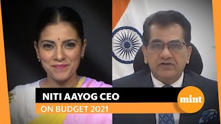 ‘Budget 2021 lays down roadmap for disinvestment’ Amitabh Kant [upl. by Dnomsaj]