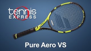 Babolat Pure Aero VS Tennis Racquet Review  Tennis Express [upl. by Koehler]