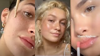 Aesthetic natural makeup tutorials tiktok compilation 2021 [upl. by Bennie131]