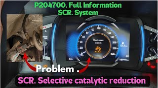 Check Urea System  How To Fix P204700  How To Fix Car Urea Problem [upl. by Lavoie]