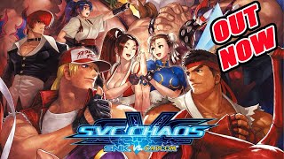 New SNK VS CAPCOM CHAOS Version Announced and Released [upl. by Ellenyl177]