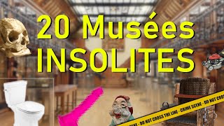 🤪 20 musées insolites dans le monde [upl. by Teleya45]