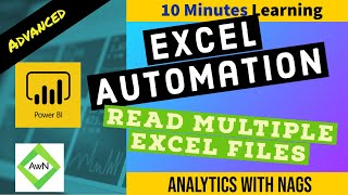 Power BI Tutorial 1850  How to Read Multiple Excel Files [upl. by Ranger]