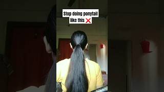 try this unique ponytail hairstyles hackshortvideohairstylesponytailhairtutorialhack [upl. by Imim]