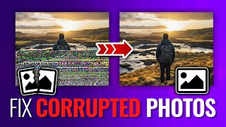 How to Fix Corrupted or Damaged Photos  Corrupted Picture Repair [upl. by Aire530]