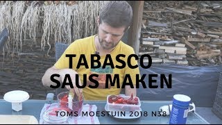 TM1838 Tobasco saus of hete pepersaus maken [upl. by Nevar158]