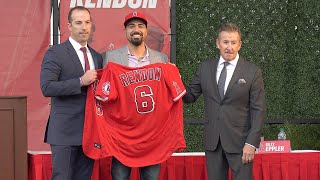 Angels Introduce Anthony Rendon [upl. by Nyltak288]