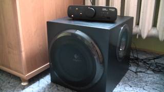 Logitech z906 bass test [upl. by Youngran446]