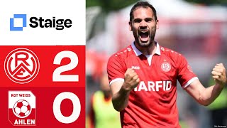 XXLHighlights von der Hafenstraße  38 Spieltag RotWeiss Essen  Rot Weiss Ahlen [upl. by Vonny]