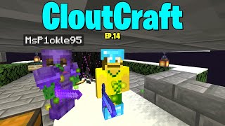 ENDERMAN XP FARM CloutCraft EP14 [upl. by Sufur795]