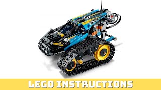 LEGO instructions  Technic  42095  RemoteControlled Stunt Racer [upl. by Nomahs]