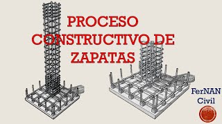 ZAPATA AISLADA PROCESO DE CONSTRUCCION [upl. by Helenka]