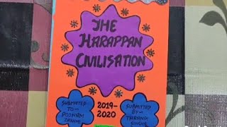 The Harappan Civilization Project for class 12th  History Project [upl. by Ardyce]