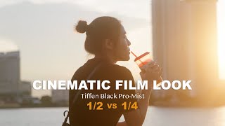 The Secret to Cinematic Videos  Tiffen Black ProMist Filter  12 VS 14 with Test Footages [upl. by Berghoff]