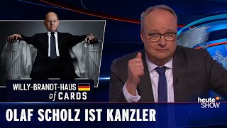 Machtwechsel nach 16 Jahren Scholz beerbt Merkel  heuteshow vom 10122021 [upl. by Brandtr]