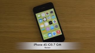 iPhone 4S iOS 7 GM  Review [upl. by Mcconnell]