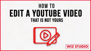 How to Edit a YouTube Video that Is Not Yours FREE SOFTWARE [upl. by Anelrahc]